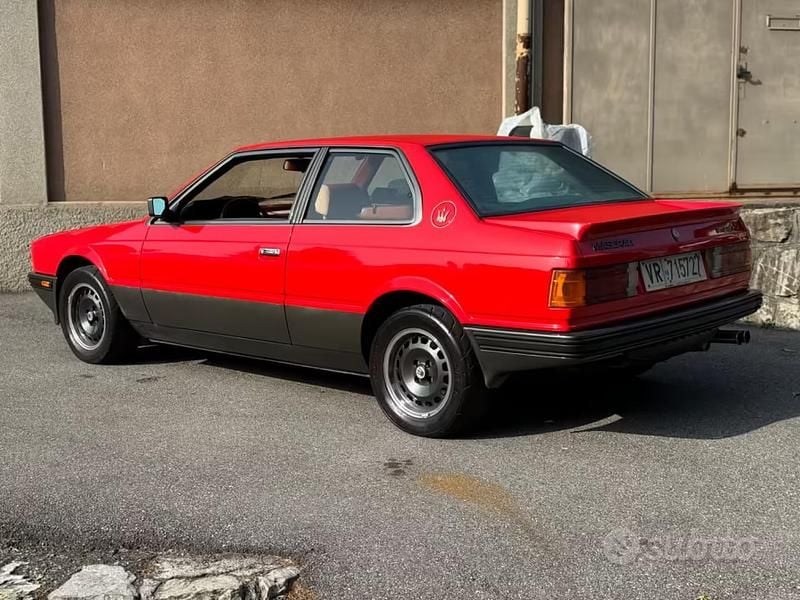 Usata Maserati Biturbo 205 CV (150 kW) 1985 Rosso Coupé