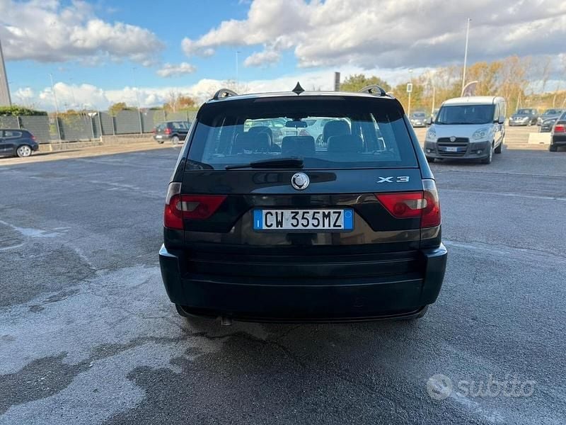 Usata BMW X3 Efficient Dynamics 150 CV (110 kW) 2006 Nero SUV