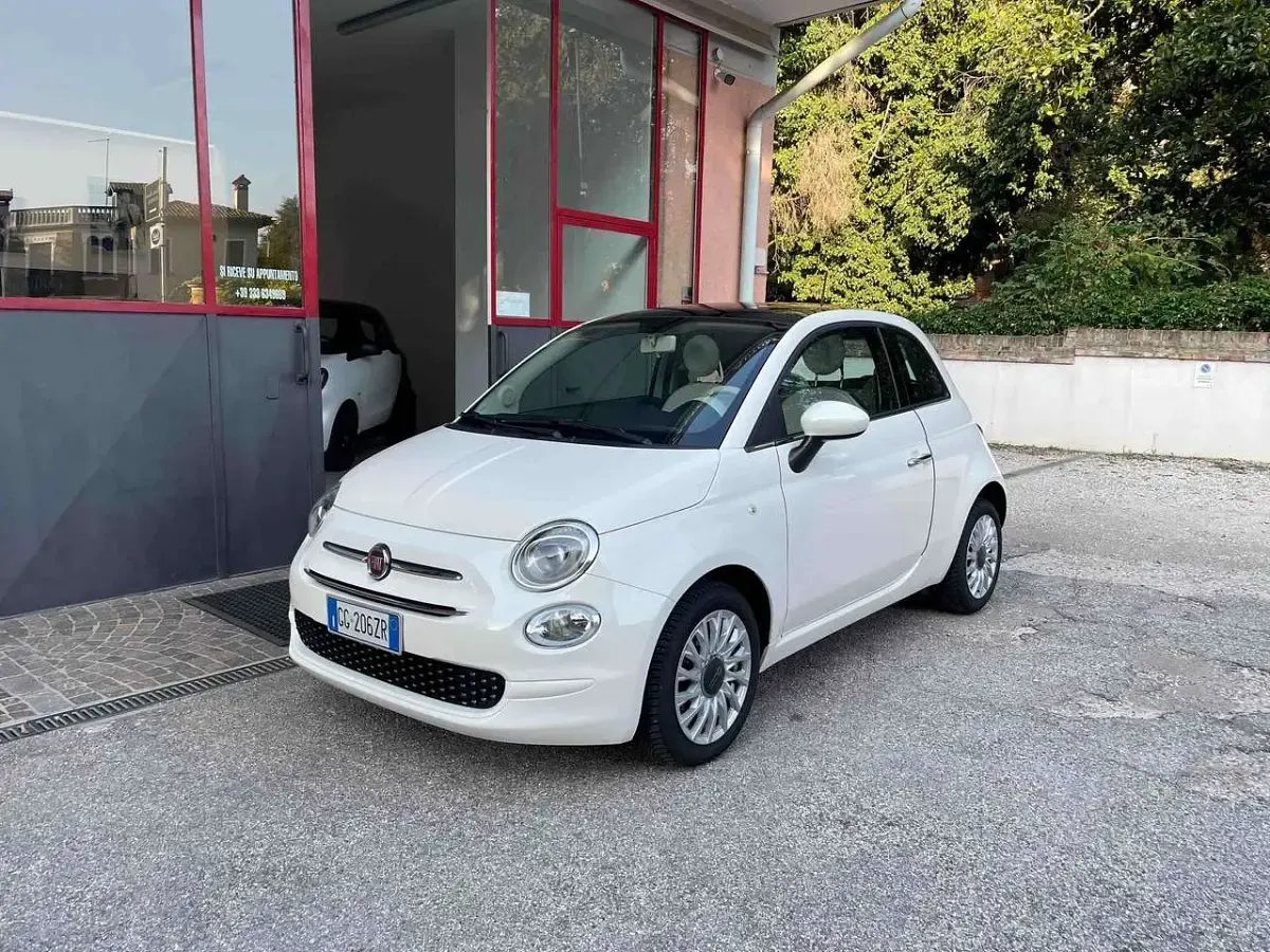 Usata Fiat 500 Lounge 69 CV (50 kW) 2020 Bianco Utilitaria
