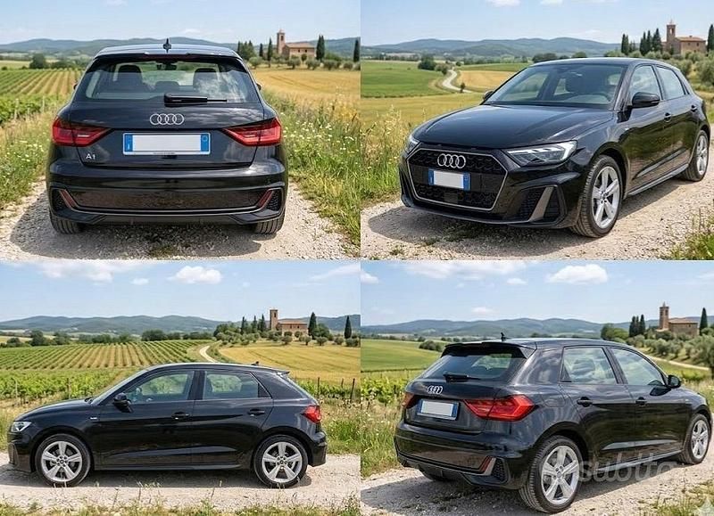 Usata Audi A1 Sportback S-Line 116 CV (85 kW) 2023 Nero Utilitaria