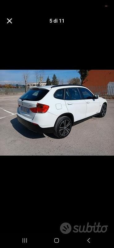 Usata BMW X1 177 CV (130 kW) 2009 Bianco SUV