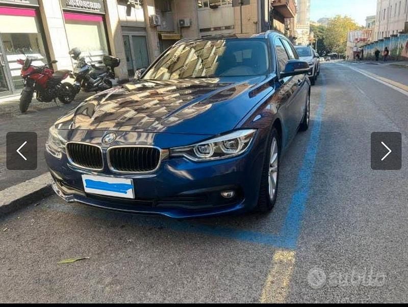 Usata BMW 318 150 CV (110 kW) 2018 Blu Station wagon