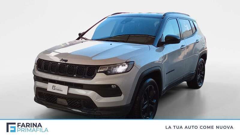 Glacier + tetto nero Usata 2024 Jeep Compass Night Eagle SUV | 31.400 € (Molto cara) - Immagine 1/4