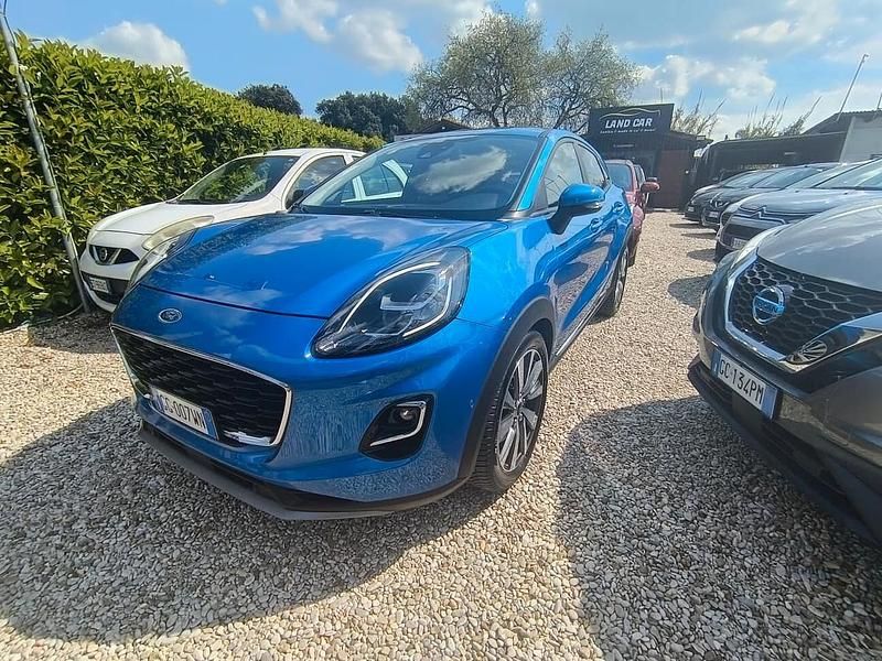 Usata Ford Puma Titanium X 125 CV (91 kW) 2021 Blu SUV