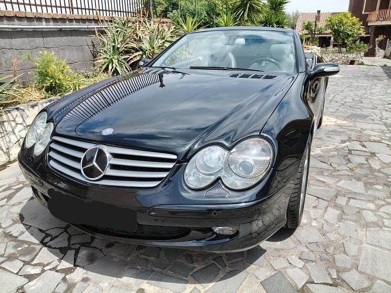 Usata Mercedes SL500 AMG 305 CV (224 kW) 2005 Nero Cabrio