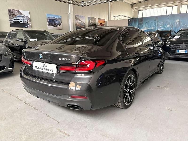 Usata BMW 540 M Sport 340 CV (250 kW) 2021 Sophisto grau brillant met. Berlina