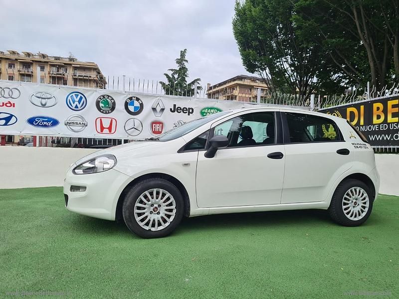 Usata Fiat Punto Evo Active 75 CV (55 kW) 2013 Bianco Utilitaria