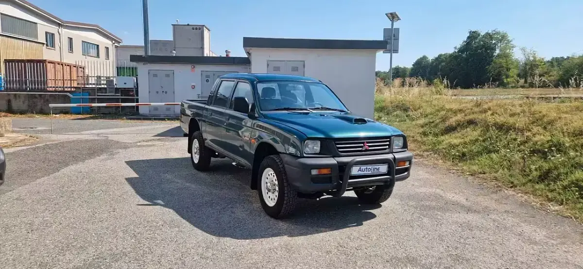 Usata Mitsubishi L200 99 CV (72 kW) 1997 Verde Pick-up