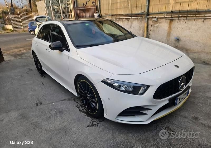 Usata Mercedes A200 AMG Edition 1 2019 Bianco Berlina