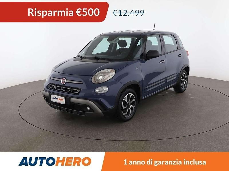 Blu/azzurro Usata 2019 Fiat 500L Cross Monovolume | 11.999 € (Buon prezzo) - Immagine 1/3