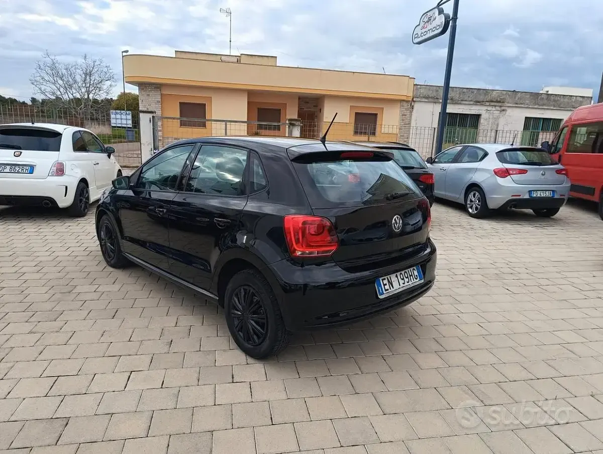 Usata VW Polo 75 CV (55 kW) 2012 Nero Utilitaria
