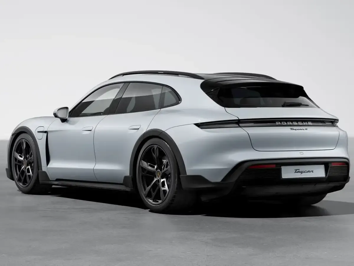Nuova Porsche Taycan Cross Turismo 300 kW (408 CV) 2026 Grigio ghiaccio metallizzato