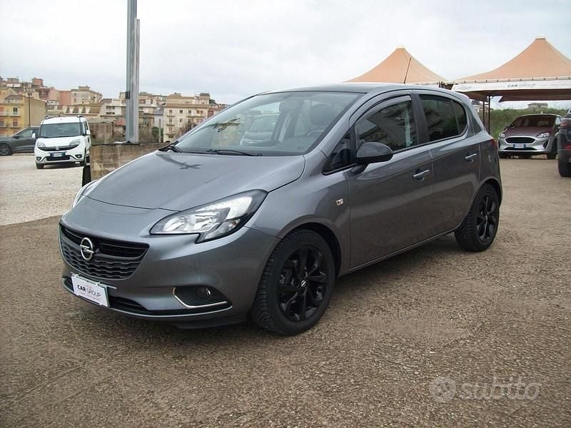 Usata Opel Corsa 89 CV (65 kW) 2018 Grigio Utilitaria