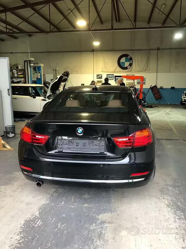 Usata BMW 420 2014 Nero Coupé