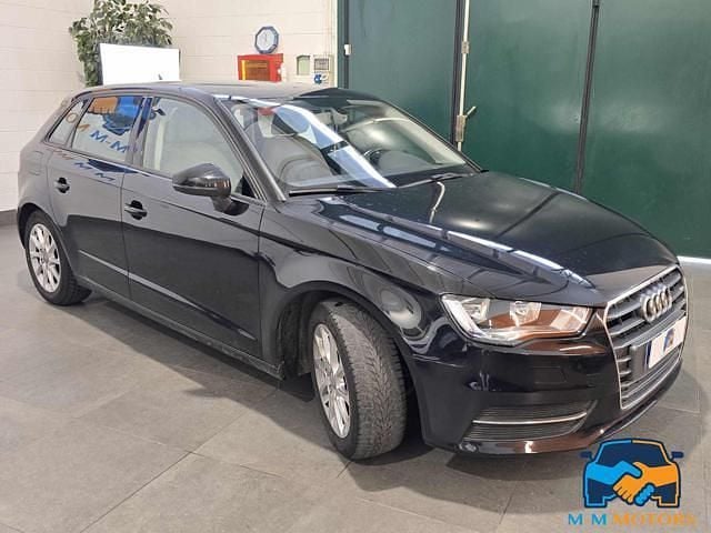 Usata Audi A3 Ambition 110 CV (80 kW) 2015 Nero Berlina