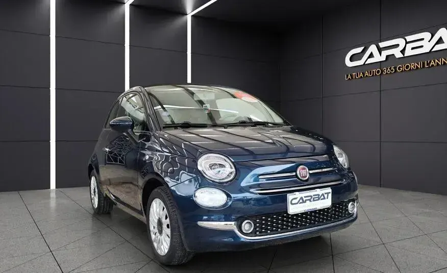 Usata Fiat 500C Lounge 69 CV (50 kW) 2018 Blu Cabrio