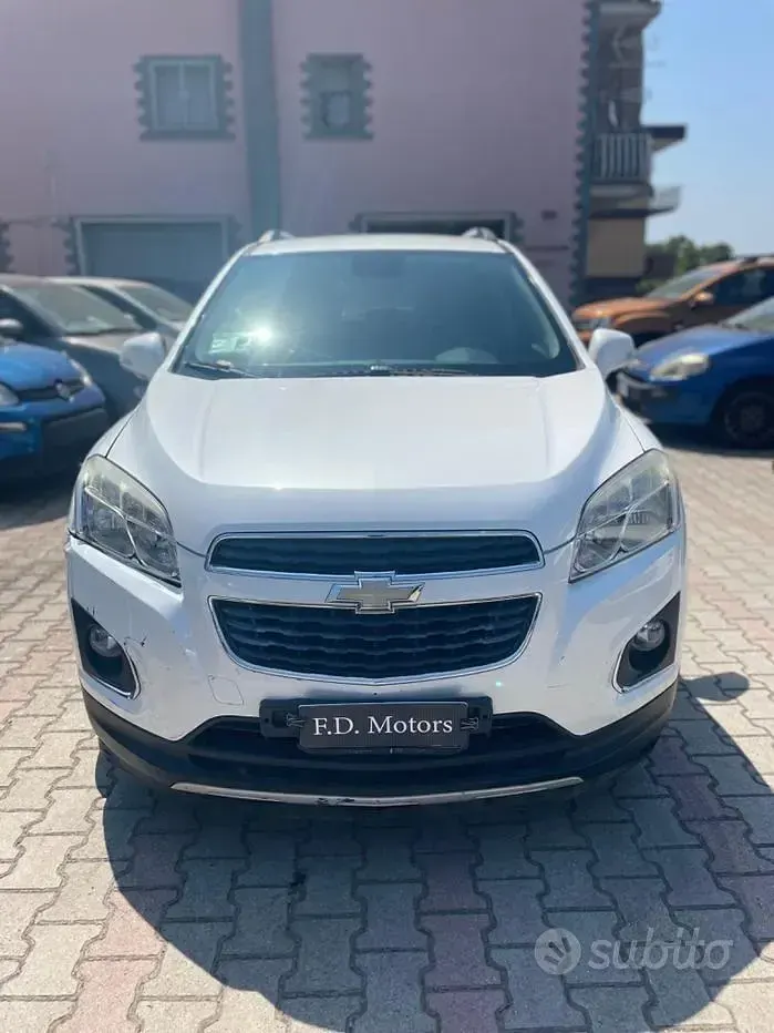Usata Chevrolet Trax LT 131 CV (96 kW) 2014 Bianco SUV