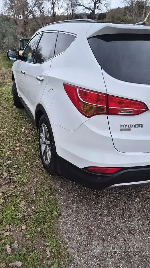 Usata Hyundai Santa Fe 150 CV (110 kW) 2013 Bianco SUV