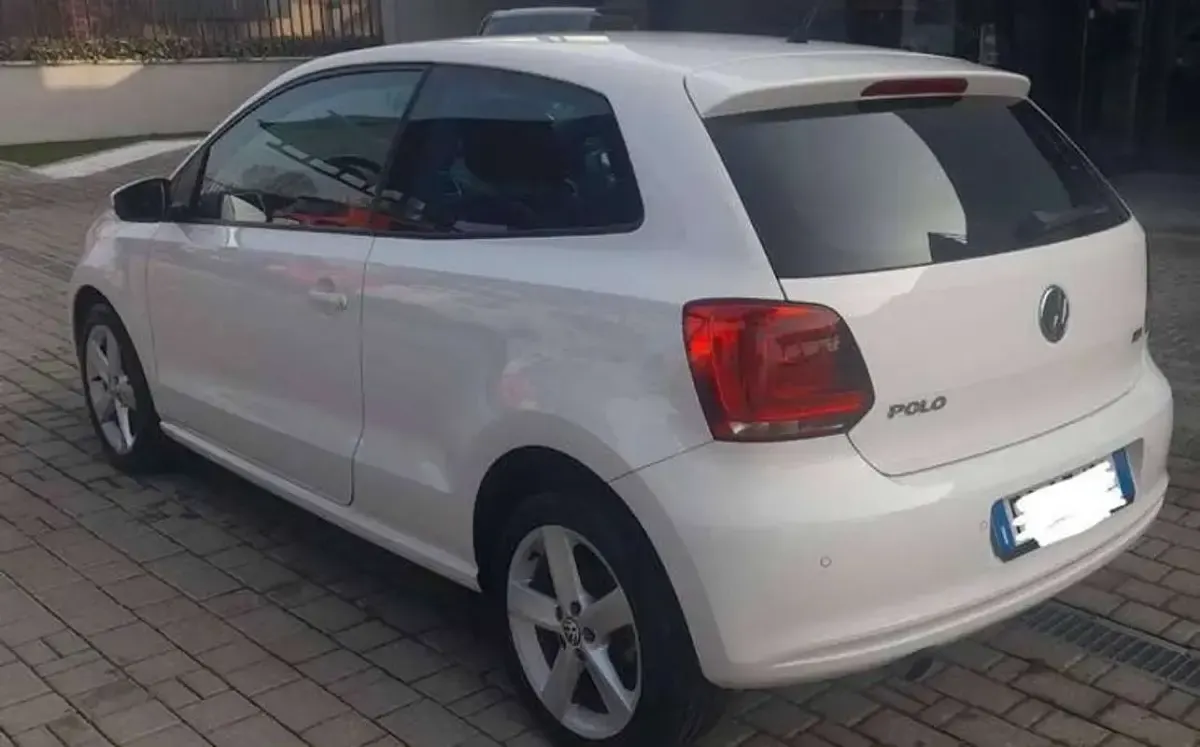 Usata VW Polo Highline 90 CV (66 kW) 2012 Bianco Utilitaria