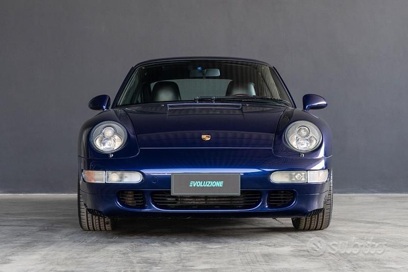 Usata Porsche 993 Turbo 1995 Blu Coupé