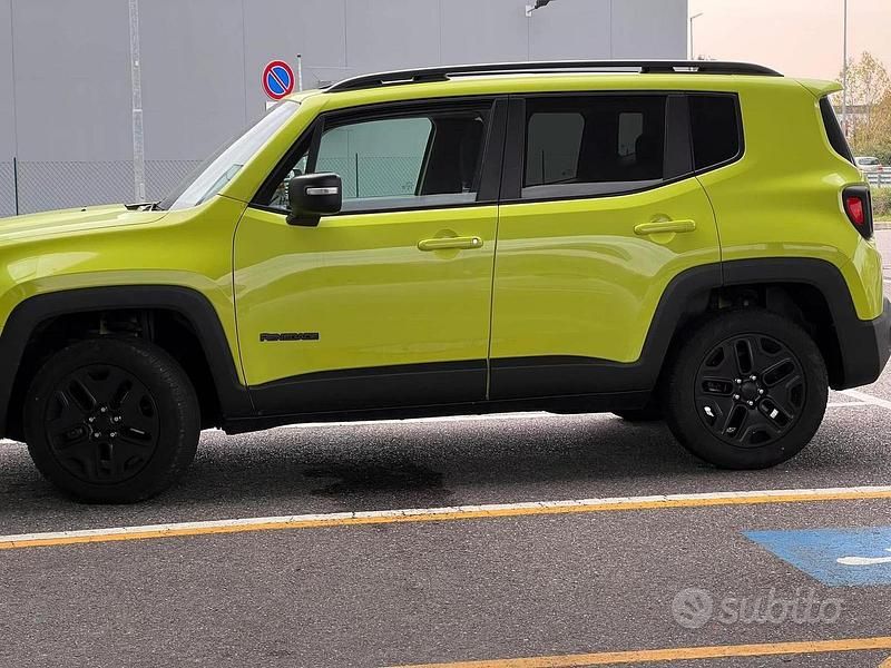 Usata Jeep Renegade 140 CV (102 kW) 2017 Verde SUV
