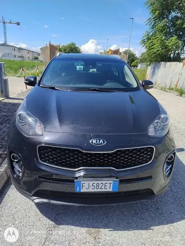 Usata Kia Sportage 116 CV (85 kW) 2017 Nero SUV