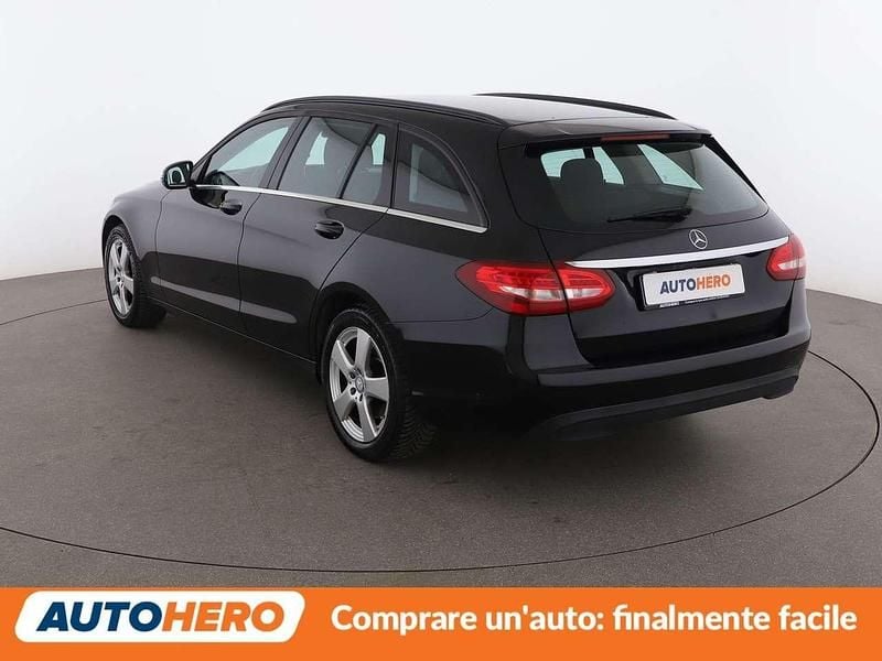 Usata Mercedes C180 Business 116 CV (85 kW) 2016 Nero Station wagon
