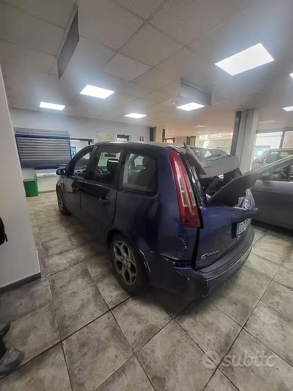 Begagnad Ford C-MAX 110 HK (80 kW) 2008 Blå Minibuss