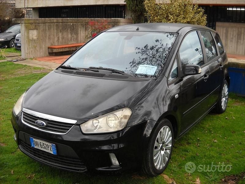 Usata Ford C-MAX Ghia 90 CV (66 kW) 2007 Nero Monovolume