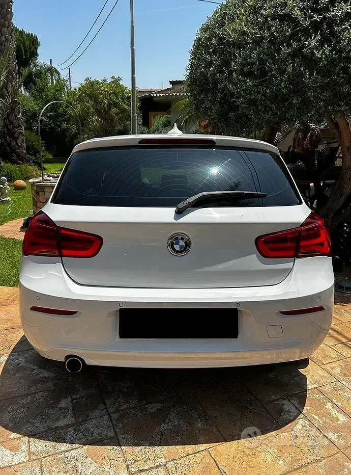 Usata BMW 116 116 CV (85 kW) 2017 Bianco Utilitaria