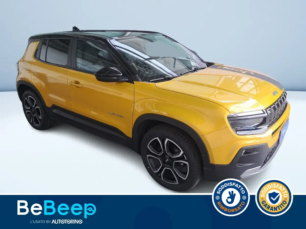 Usata Jeep Avenger Summit 101 CV (74 kW) 2023 Giallo metallizzato SUV