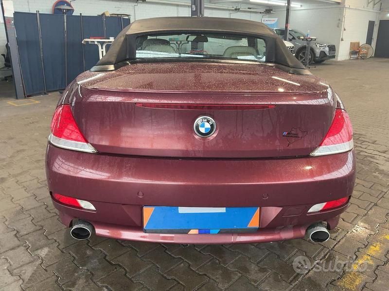 Usata BMW 645 Cabriolet 333 CV (244 kW) 2005 Rosso Cabrio