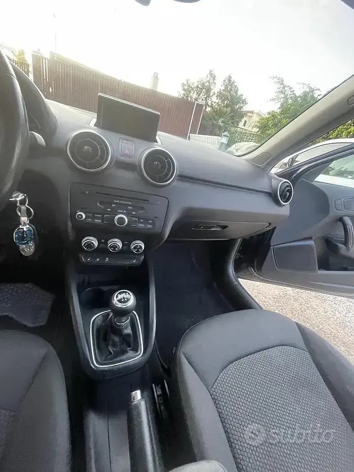 Usata Audi A1 Sportback S-Line 90 CV (66 kW) 2017 Nero Utilitaria