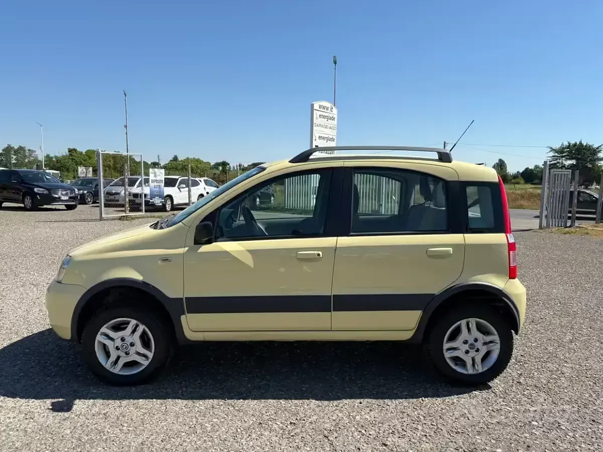 Usata Fiat Panda 4x4 69 CV (50 kW) 2005 Giallo Utilitaria
