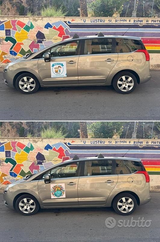 Giallo Usata 2010 Peugeot 5008 Monovolume | 5000 € - Immagine 1/4