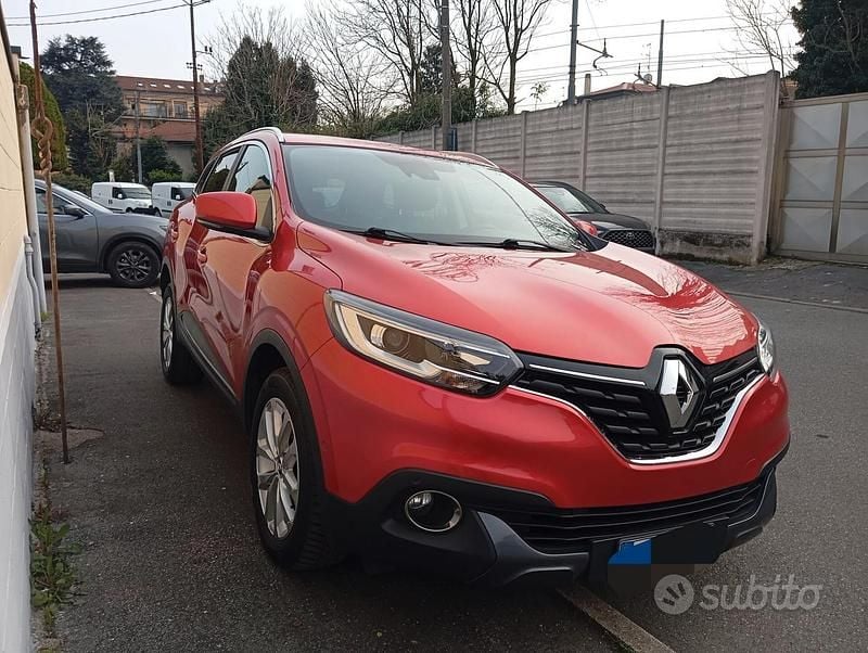 Usata Renault Kadjar Zen 131 CV (96 kW) 2016 Rosso SUV