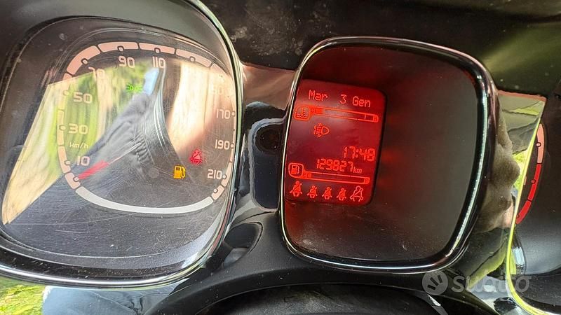 Usata Fiat Panda 2015 Nero Utilitaria