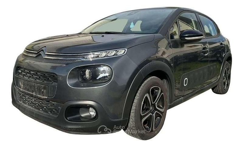 Usata Citroën C3 PureTech 82 CV (60 kW) 2017 Gray Berlina