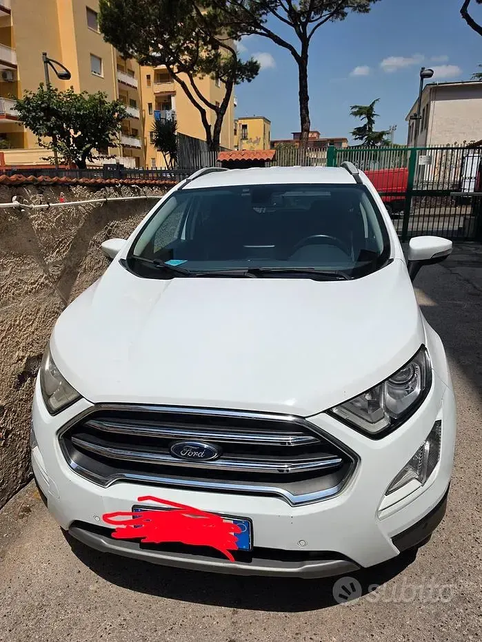 Usata Ford Ecosport 125 CV (91 kW) 2019 Bianco SUV