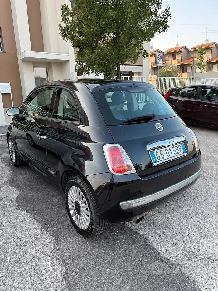Usata Fiat 500 75 CV (55 kW) 2010 Nero Berlina