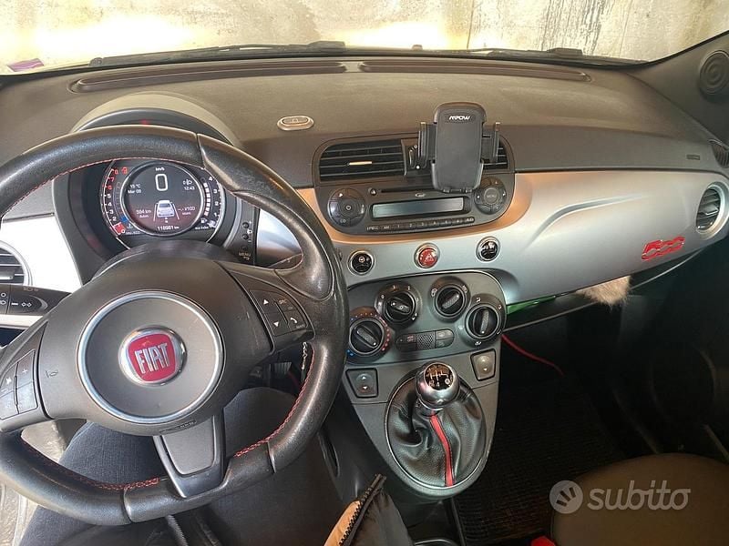 Usata Fiat 500 69 CV (50 kW) 2015 Nero Berlina