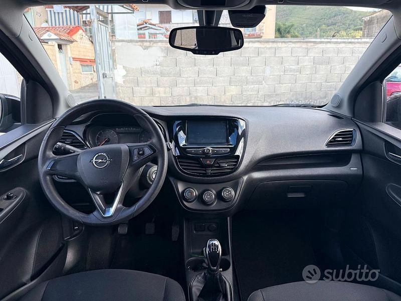 Usata Opel Karl Rocks 75 CV (55 kW) 2018 Nero Utilitaria