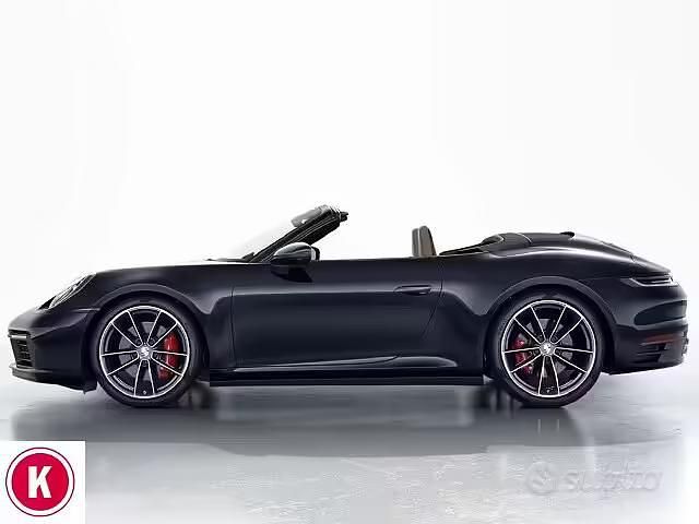 Usata Porsche 911 Carrera 4S Cabriolet 450 CV (330 kW) 2021 Blu Cabrio