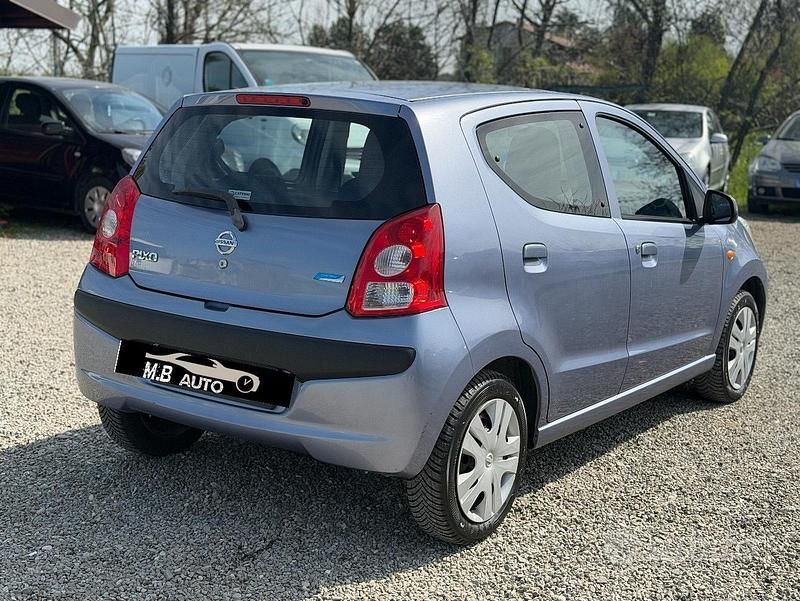 Usata Nissan Pixo 68 CV (50 kW) 2009 Blu Utilitaria