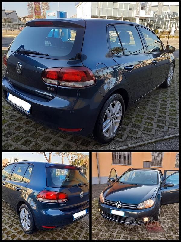 Usata VW Golf VI 2011 Blu Utilitaria