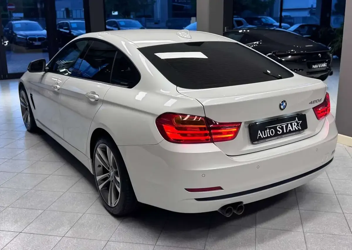 Usata BMW 420 Gran Coupé Sport Line 190 CV (139 kW) 2017 Bianco Coupé