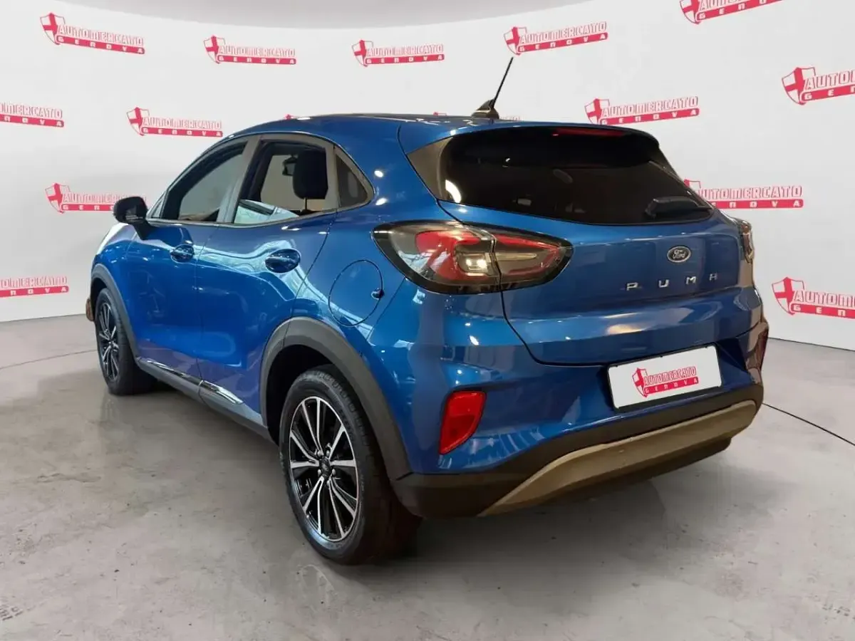 Usata Ford Puma Titanium S 125 CV (91 kW) 2020 Blu/azzurro SUV