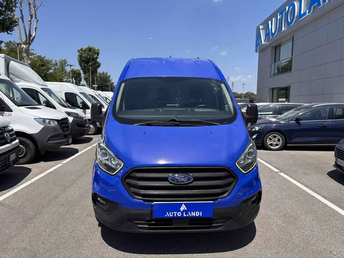 Usata Ford Transit Custom Trend 131 CV (96 kW) 2021 Blu/azzurro Furgone