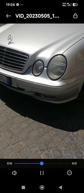 Usata Mercedes CLK200 Elegance 163 CV (119 kW) 2002 Cabrio