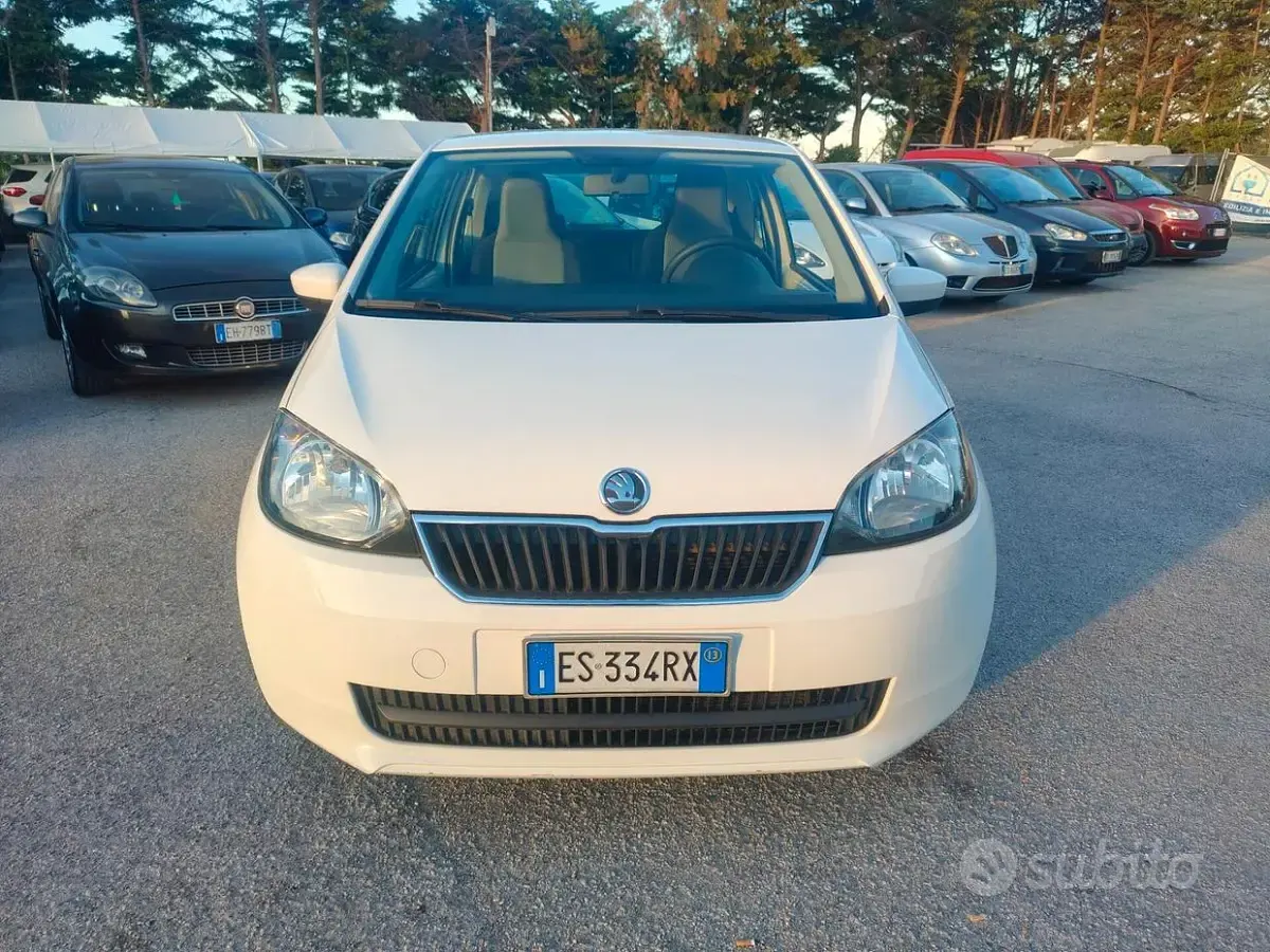 Usata Skoda Citigo Active 75 CV (55 kW) 2013 Bianco Utilitaria